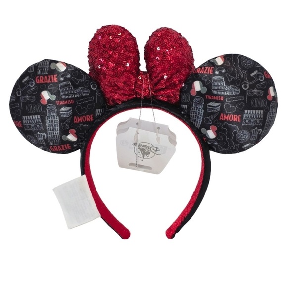 Authentic Disney Parks 2025 Minnie Ears Headband - ITALY - NWT main image 6